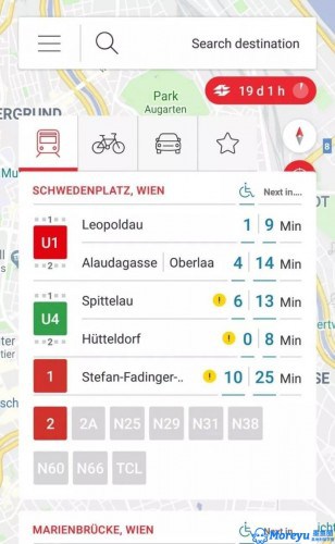 维也纳交通软件和使用方法